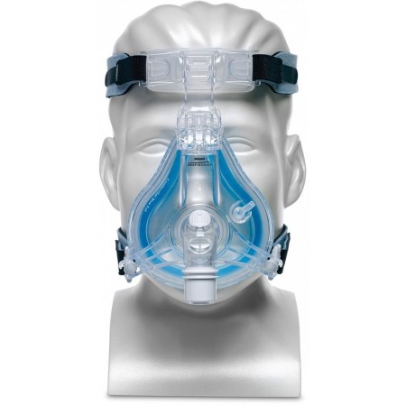 Oronasal cpap-maske respironics comfortgel blå full ee