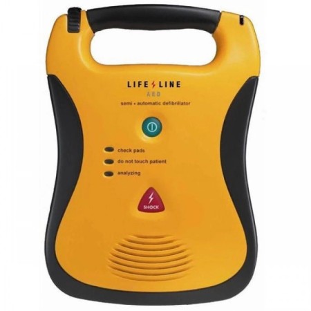 Defibtech lifeline halvautomatisk e110 defibrillator med 7-års batteri
