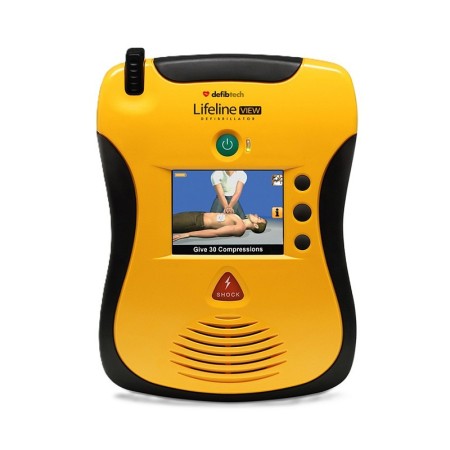Defibrylator defibtech lifeline view