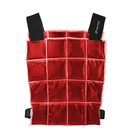 Sotto gilet refrigerato bc inuteq-pac pcm coolover rosso 29°c