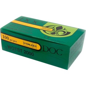 Sterylny drewniany depresor do języka doc - 100 szt.