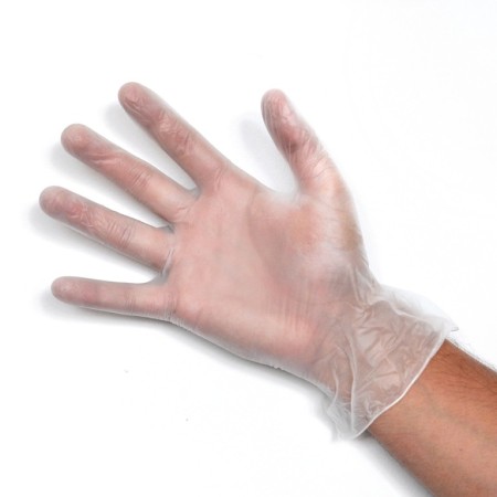 Disposable vinyl gloves doc u.vi extra powder free - 100 pcs.