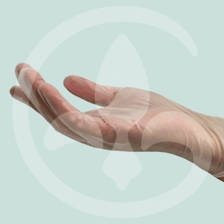 Disposable vinyl gloves doc u.vi extra powder free - 100 pcs.