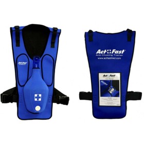 Act+fast anti choking trainer blauw heimlich manoeuvre trainingsvest