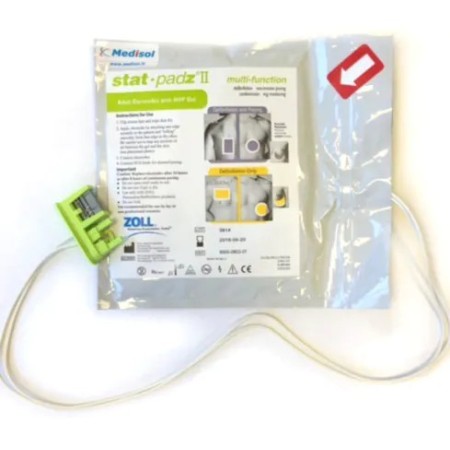 Paar zoll aed plus / aed pro stat-padz ii-platen