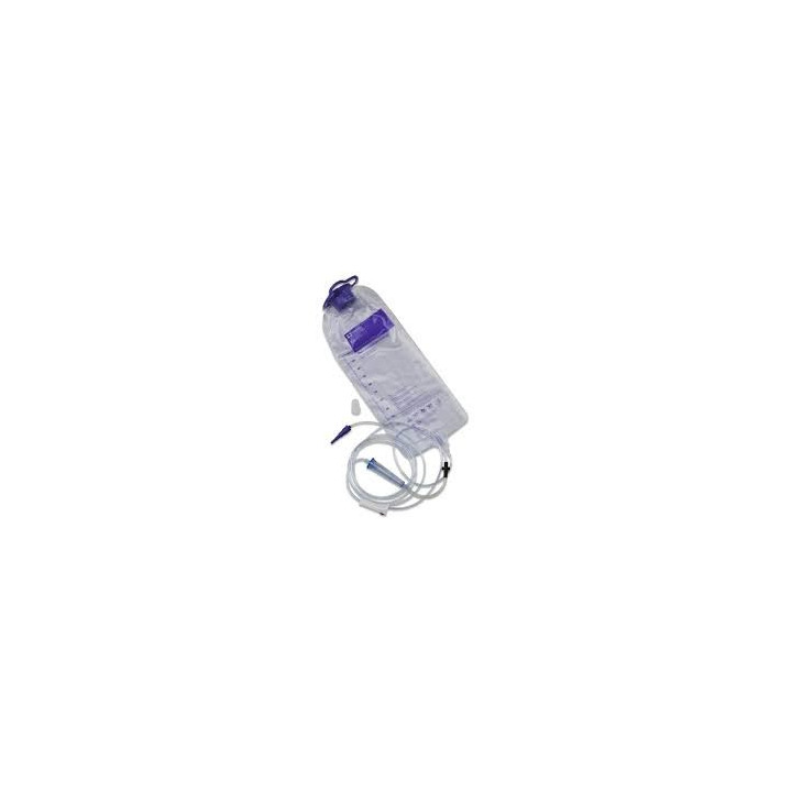 Afvoer met geïntegreerde zak van 1.000 ml, voor Kangaroo ePump/Joey - 30 st.