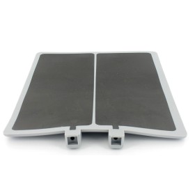 Bipartite rubber plate 20 × 15 without cable for electrosurgical unit