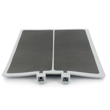 Bipartite rubber plate 20 × 15 without cable for electrosurgical unit