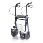 Foldable painted steel rollator - 4 wheels - dyone