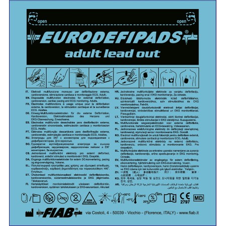 Két lemez corpuls - defibrillátorhoz 1 pár f7965/ng