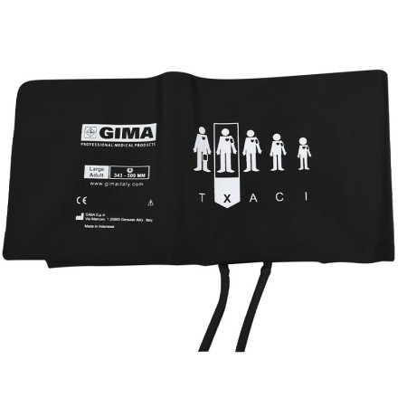 Grote armband uit één stuk voor volwassenen - 2 buizen