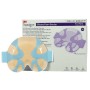 Tegaderm 3m medicazione in foam con bordi in silicone 15x17 cm - conf. 10 pz.