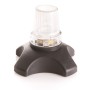 Puntale con base in gomma larga - luce a led