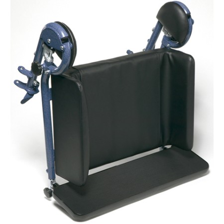 Pedana unica regolabile bz10 per carrozzine vermeiren