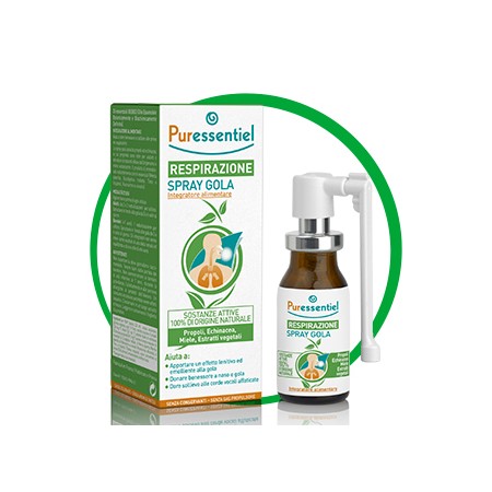 Spray do gardła puressentiel respiration throat spray 15 ml