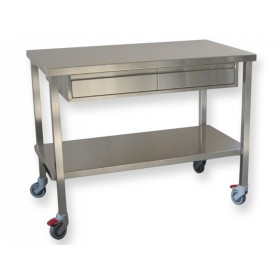 Table de travail en acier inoxydable