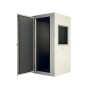 Cabina audiometrica pro 28 intermediate 96x96x197 cm con ventilazione