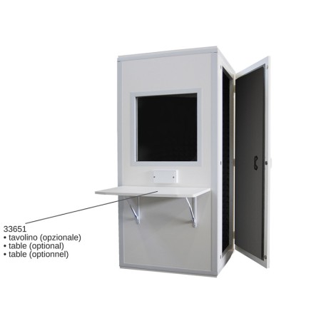 Cabine audiométrica pro 25 96x96x197 cm