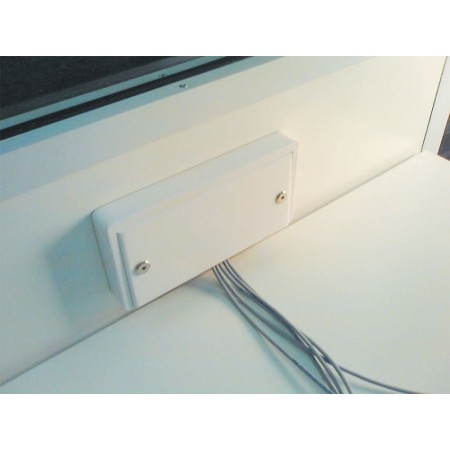 Cabina audiometrica pro 28 premium 96x96x197 cm con ventilazione e porta con finestra