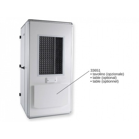Audiometrikus fülke pro 30 - 107x107x242 cm