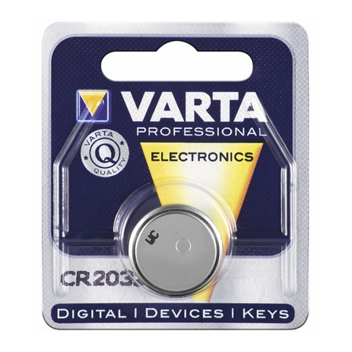 CR2032 VARTA PROFESSIONAL - LITIO - BLISTER 1 PILA