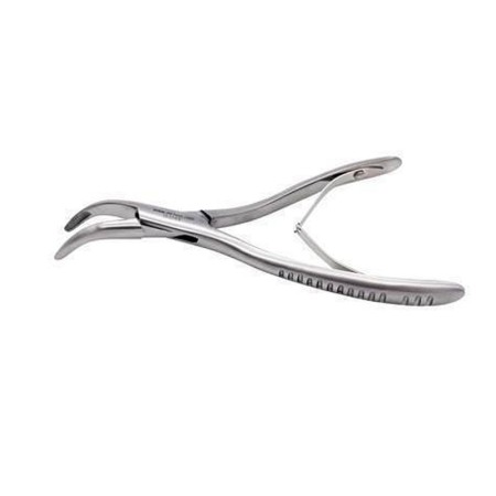 Pinza da estrazione curva per piccoli animali - 16 cm