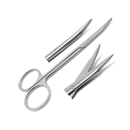 Nożyczki do preparowania stevens curved blunt tip - 11,5 cm