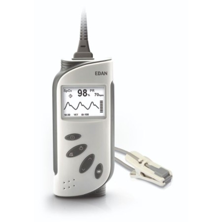 Pulsoksymetr weterynaryjny z wyświetlaczem i pamięcią