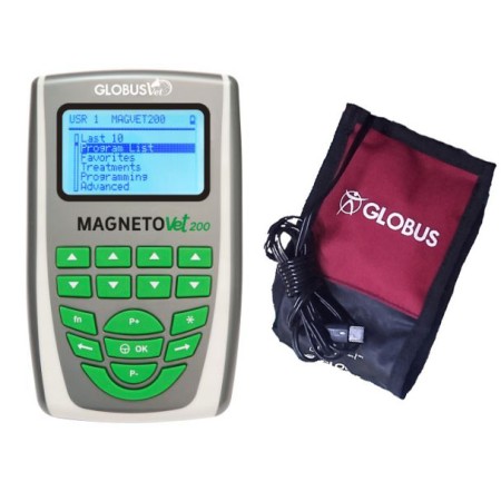 Magnetoterapia veterinaria globus magnetovet 200 con jaula