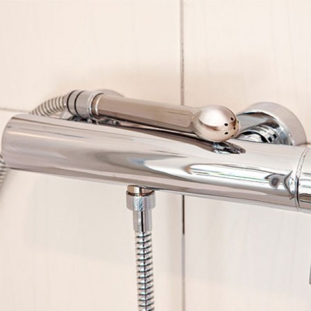 Manipolo doccia promed per igiene intima femminile orchidee