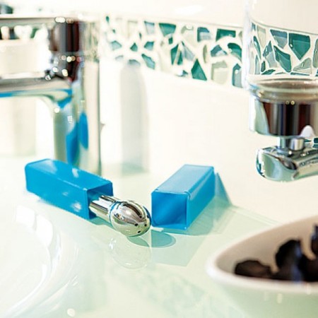 Manipolo doccia promed per igiene intima femminile orchidee