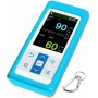 Niebieski przenośny pokrowiec na pulsoksymetr pm10n