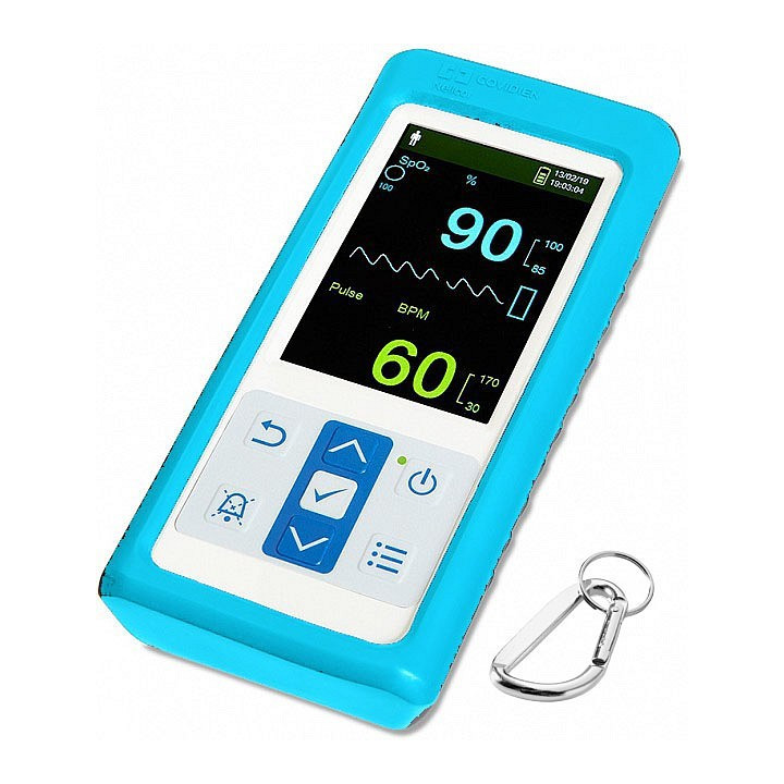 Cover portatile Blu per saturimetro PM10N