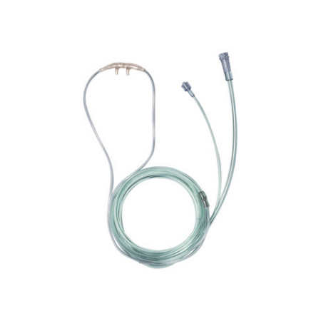 Cannule nasali di monitoraggio co2 per adulti, monouso - confezione da 25 pz