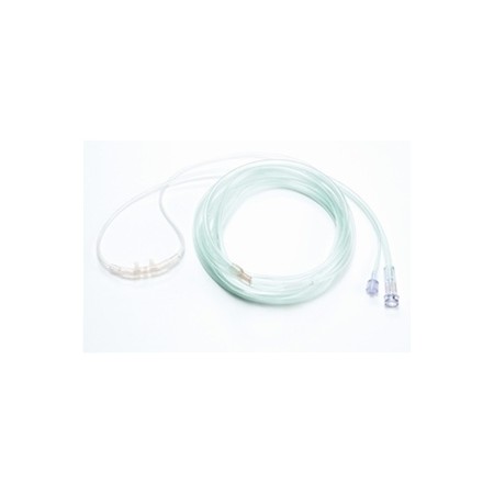 Cannule nasali di monitoraggio co2 neonatali, monouso - confezione da 25 pz