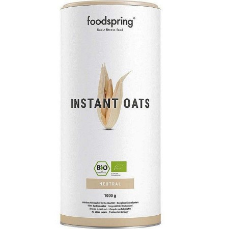 Avena istantanea foodspring - barattolo 1000 g