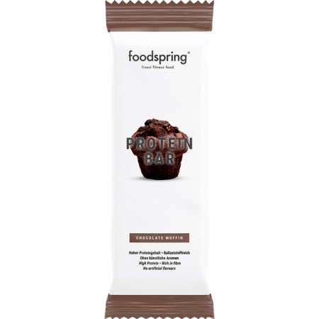 Barretta proteica chocolate muffin foodspring