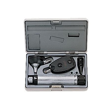 Set con oftalmoscopio k180, otoscopio k180 a fibre ottiche