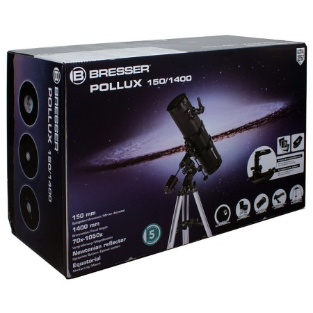 Telescopio bresser pollux 150/1400 eq3