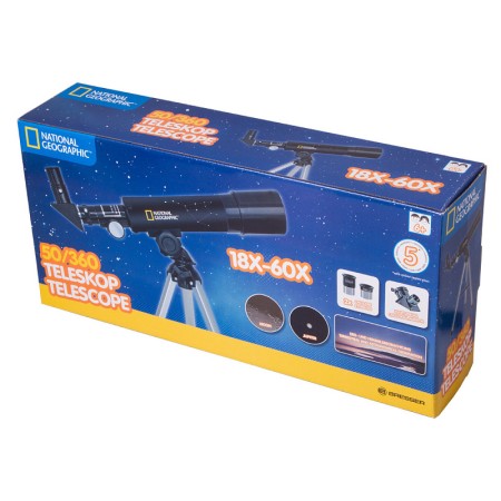 Telescopio bresser national geographic 50/360 az
