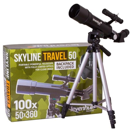 Telescopio levenhuk skyline travel 50