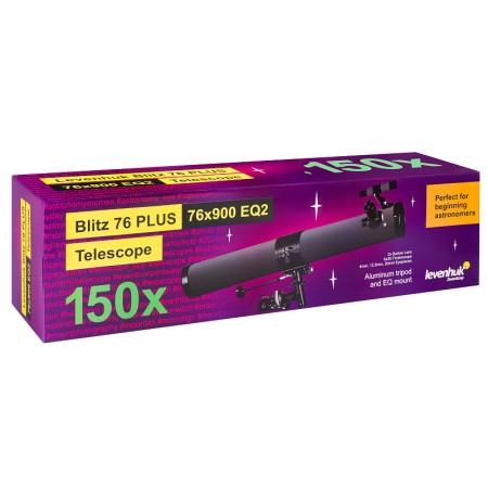 Telescopio levenhuk blitz 76 plus