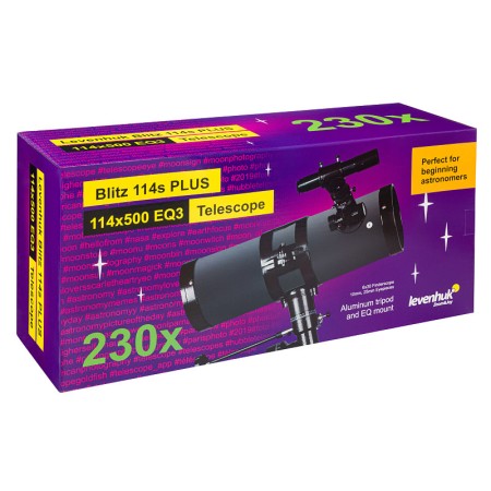 Teleskop levenhuk blitz 114s plus