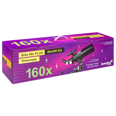 Teleskop levenhuk blitz 80s plus