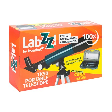 Telescopio levenhuk labzz tk50 con custodia