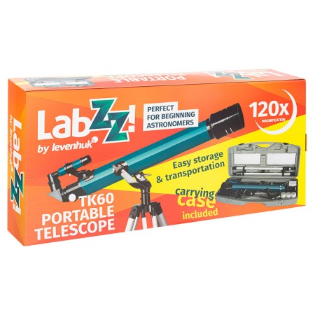 Telescopio levenhuk labzz tk60 con custodia
