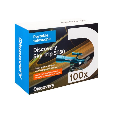 Telescopio levenhuk discovery sky trip st50 con libro