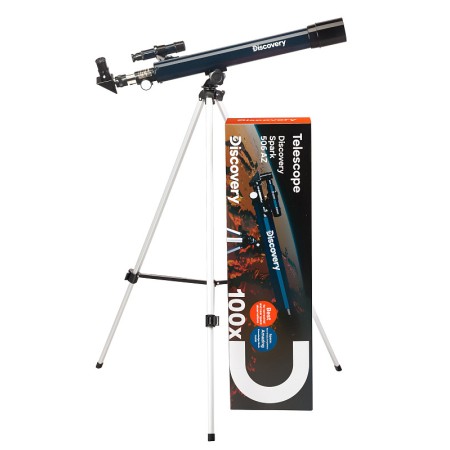 Telescopio levenhuk discovery spark 506 az con libro