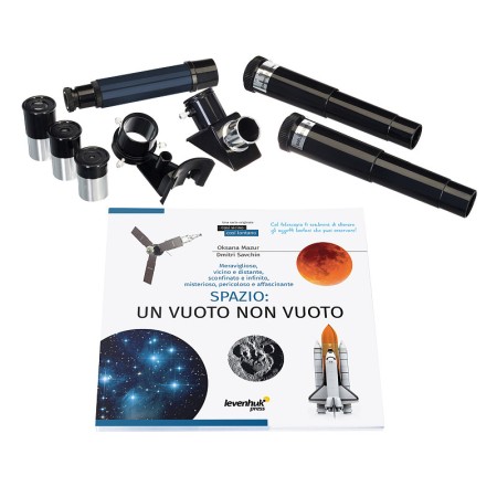 Telescopio levenhuk discovery spark 607 az con libro