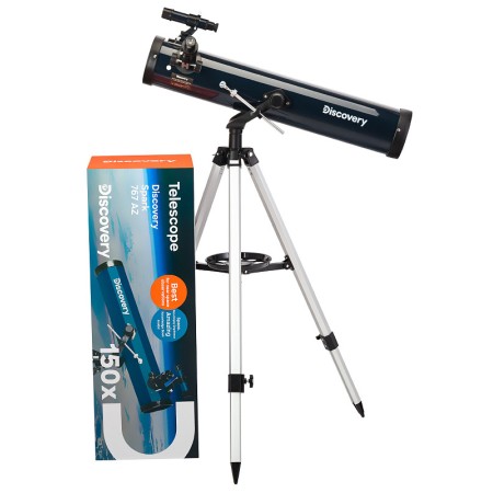 Telescopio levenhuk discovery spark 767 az con libro